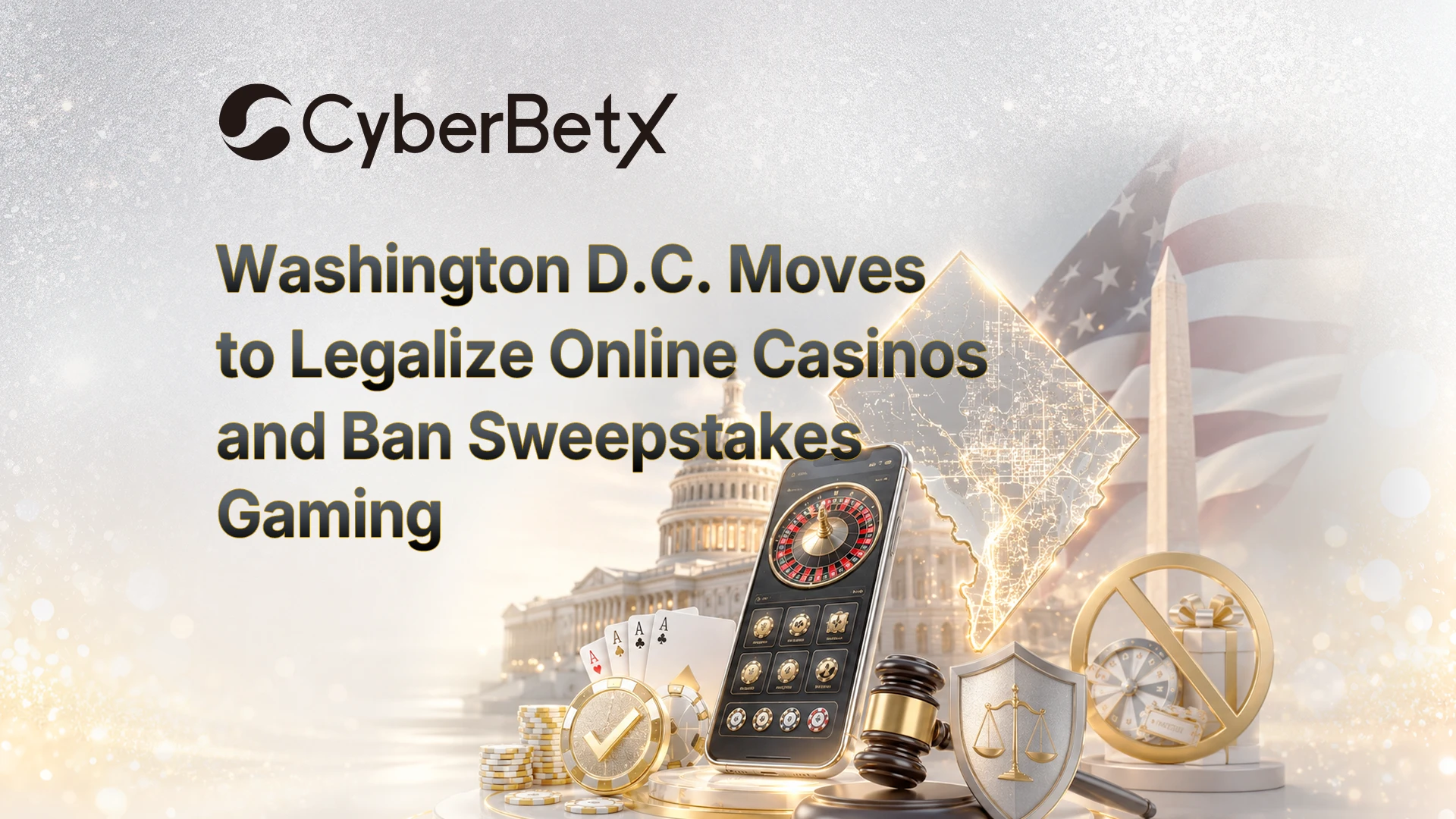 Washington D.C. Moves to Legalize Online Casinos and Ban Sweepstakes Gaming-cyberbetx.com